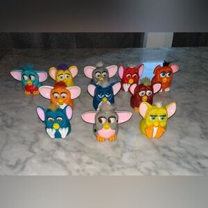 Furby Figurines Set of 11